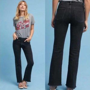 Anthropologie Black High Rise Jeans
